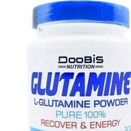 تصویر پودر گلوتامین پیور 100 درصد دوبیس 300 گرمی Doobis Glutamine Powder Pure 100% 300 gr