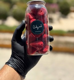 تصویر توت فرنگی پفکی 