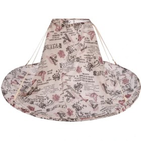 تصویر پیشبند چتری آنا مدل 07 استخوانی 