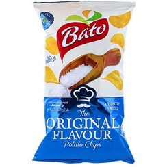 تصویر چیپس ساده نمکی باتو 90 گرم 