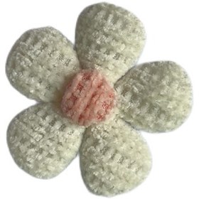 تصویر تکه دوزی طرح گل رنگی 