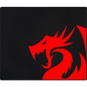 تصویر ماوس پد گیمینگ طرح redragon سایز 20*24 CM 