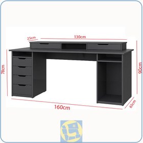 تصویر میز گیمینگ SDJ463 
