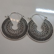 تصویر گوشواره سیمین(مدور دوم)-117 