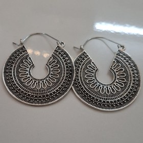 تصویر گوشواره سیمین(مدور دوم)-117 