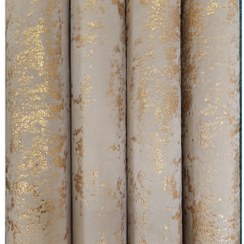 تصویر پرده مخمل طلاکوب النا شامپاینی روشن 