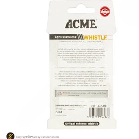 تصویر سوت داوری ACME A-580مدل 1 