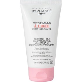 تصویر کرم دست اوره بایفاس مدل ALUREE مناسب پوست خیلی خشک و اتوپیک BYPHASSE A L'UREE ULTRA HYDRATANTE HAND CREAM 150ML