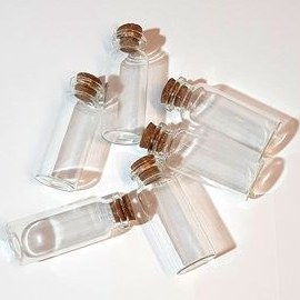 تصویر بطری دکوری کد 01 بسته 6 عددی 