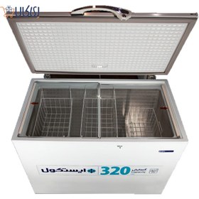 تصویر فریزر صندوقی ایستکول مدل TM-40320 eastcool box freezer model TM-40320