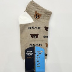 تصویر جوراب دخترانه طرح دار 