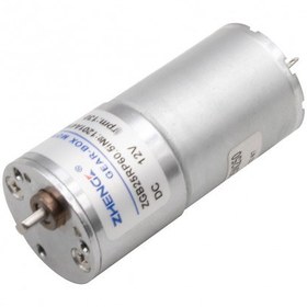 تصویر موتور گیربکس 12V-130RPM ZGB25 