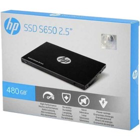 تصویر حافظه اس اس دی اینترنال 2.5 اینچ SATA اچ پی مدل HP S650 ظرفیت 480 گیگابایت HP S650 SATA 3 480GB 2.5inch Internal SSD