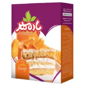 تصویر پودر کیک پرتقالی 