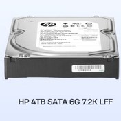 تصویر هارد سرور HP 4TB SATA 6G 7.2K LFF 