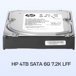 تصویر هارد سرور HP 4TB SATA 6G 7.2K LFF 