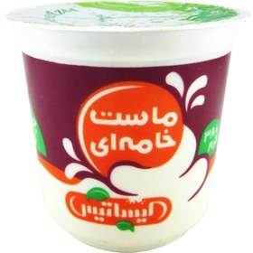 تصویر ایساتیس ماست خامه 380گ 
