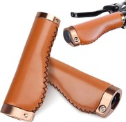 تصویر گریپ فرمان دوچرخه تک رنگ 