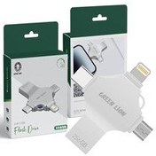 تصویر فلش 256 گیگ Green lion 4in1 USB3 