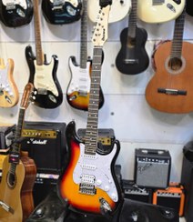 تصویر گیتار طرح ایبانز ibanez high copy