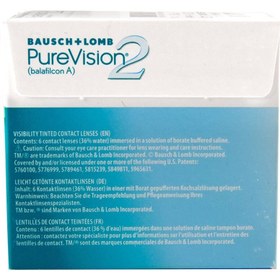 تصویر لنز طبی فصلی Pure Vision 2 for Presbyopia BAUSCH + LOMB 