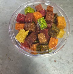 تصویر پیش‌نویس ۳۳حبه میوه fruit cubes