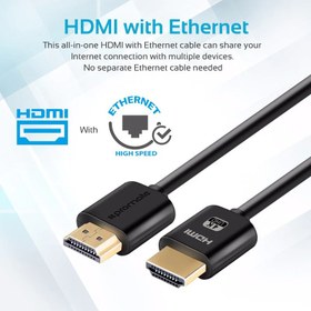 تصویر کابل HDMI پرومیت مدل PROLINK4K2-300 طول 3 متر | مشکی | گارانتی 12 ماهه پوزیترون ا کابل تبدیل کابل تبدیل