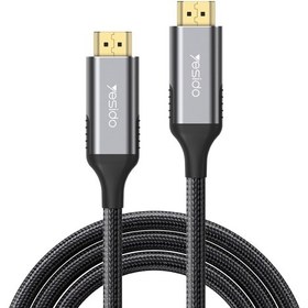 تصویر کابل HDMI به HDMI یسیدو مدل HM11 کیفیت 8K به طول 1.8 متر yesdio HM11 hdmi cable