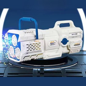 تصویر اسباب بازی تفنگ حبابساز مدل ۲۰ حفره 