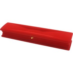 تصویر جعبه ساعت و دستبند فلوکی قرمز 