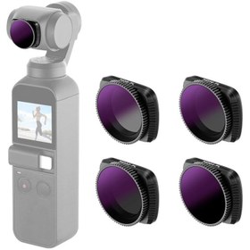 تصویر کیت فیلتر لنز Neewer Magnetic ND/PL Filter Kit for DJI Osmo Pocket Camera 