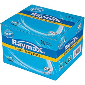 تصویر باتری کتابی Raymax Super Heavy Duty 6F22 9V Raymax Super Heavy Duty 6F22 9V Battery