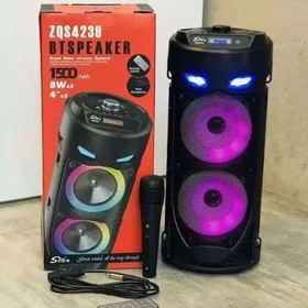 تصویر اسپیکر شارژی بلوتوثی ZQS-4239 ZQS 4239 Portable Speaker