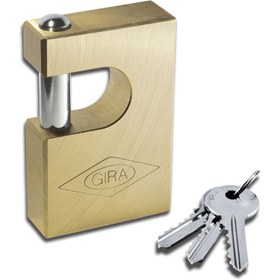 تصویر قفل کتابی گیرا Gira700 90mm کد 034 Gira700 034 90mm Padlock