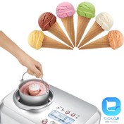 تصویر بستنی ساز حرفه ای با کمپرسور گاستروبک مدل 42909 