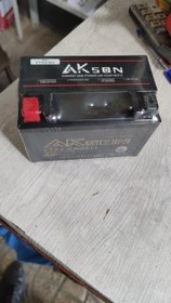 تصویر باتری اکسون مدل 12V 9A کوتاه مناسب پالس RS و NS و بنلی 300 باتری پالس آر اس، پالس ان اس و بنلی 300