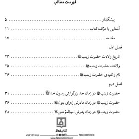 تصویر کتاب زندگانی حضرت زینب کبری از ولادت تا شهادت اثر سیدمحمدکاظم قزوینی 