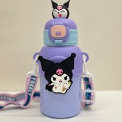 تصویر تراول ماگ کرومی برجسته نی دار 