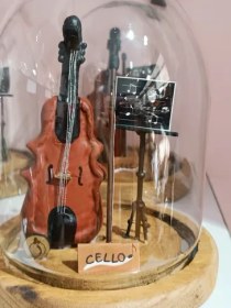 تصویر گوی دکوری طرح گیتار 