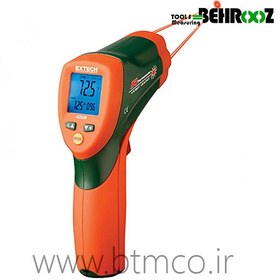 تصویر EXTECH 42509 Dual Laser IR Thermometer with Color Alert 