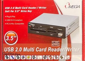 تصویر رم ریدر اینترنال داخل کیس امگا Omega Card Reader Internal Floppy رم ریدر ای 