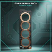 تصویر واشر سرسیلندر مسی پژو ضخامت ۱.۵ میلی متر نسوز آلمانی 