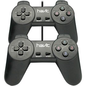 تصویر دسته بازی دوبل هویت مدل HV-G66 Havit HV-G66 Double Gamepad