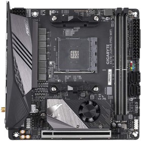 تصویر مادربرد گیگابایت مدل X570 I AORUS PRO WIFI GigaByte X570 I AORUS PRO WIFI Motherboard