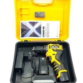 تصویر دریل و پیچ گوشتی شارژی براشلس چکشی صنعتی DLTC تحت لیسانس آلمان 