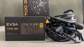 تصویر پاور کارکرده کامپیوتر مدل EVGA 700 GD 700W 80+ Gold 