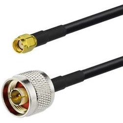تصویر TP-LINK TL-ANT200PT 0.5M LMR200 N-Type Male to RP-SMA Female Pigtail Cable 