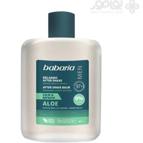 تصویر بالم بعد از اصلاح باباریا مدل ALOE حجم 100 میل BABARIA ALOE AFTER SHAVE BALM