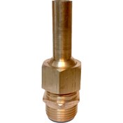 تصویر نازل کمیت آبکاری کروم توپیچ 1 اینچ خروجی 6 میلیمتر مدل NKKT1-6M 