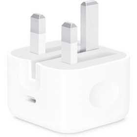 تصویر شارژر اپل توان 20 وات سه پین Charger Apple 20W Three Pin